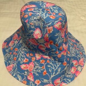 👒EUC LILLY PULITZER REVERSIBLE HAT 👒
